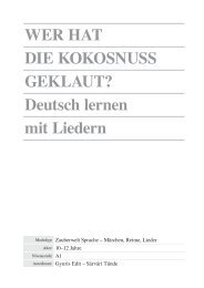 wer hat die kokosnuss geklaut? deutsch lernen mit liedern - Sulinet