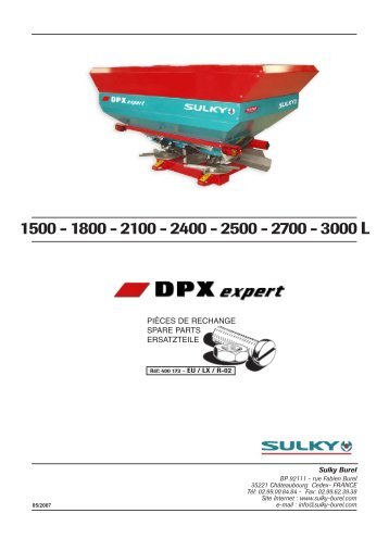 dpx expert - Sulky Burel