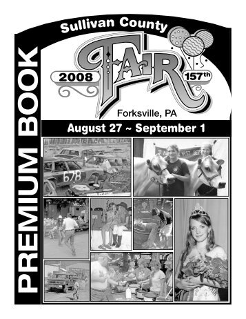 Fair Book.indd - the Sullivan County Fair