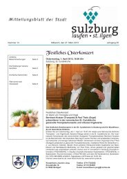 Festliches Osterkonzert - Gemeinde Sulzburg