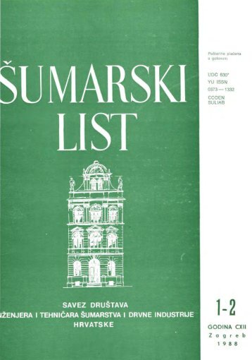 Å UMARSKI LIST 1-2/1988