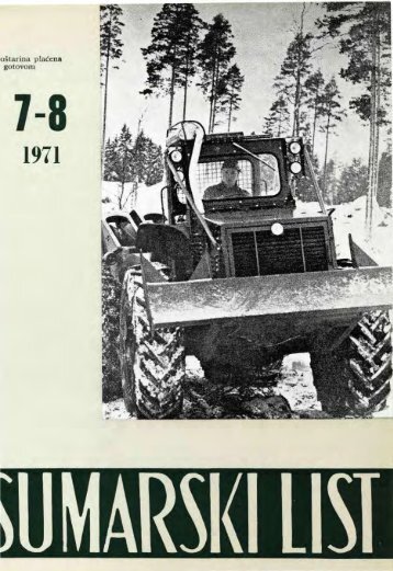 Å UMARSKI LIST 7-8/1971