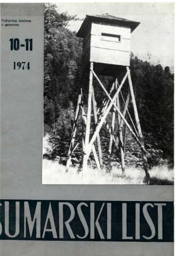 Å UMARSKI LIST 10-11/1974