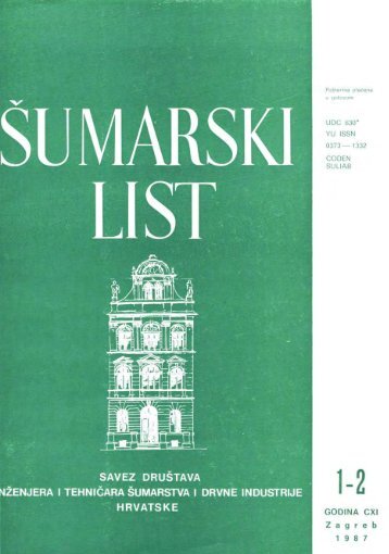 Å UMARSKI LIST 1-2/1987