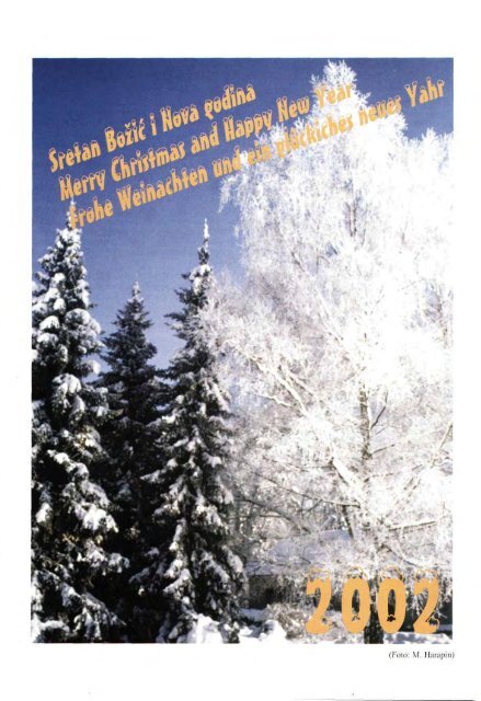 Å UMARSKI LIST 11-12/2001 - HÅ D