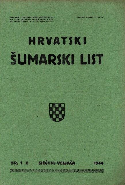 Å UMARSKI LIST 1-2/1944