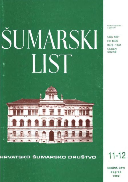 Å UMARSKI LIST 11-12/1992 - HÅ D
