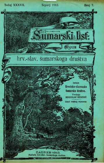 Å UMARSKI LIST 7/1913