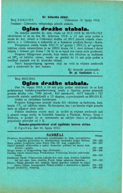 Å UMARSKI LIST 7/1913