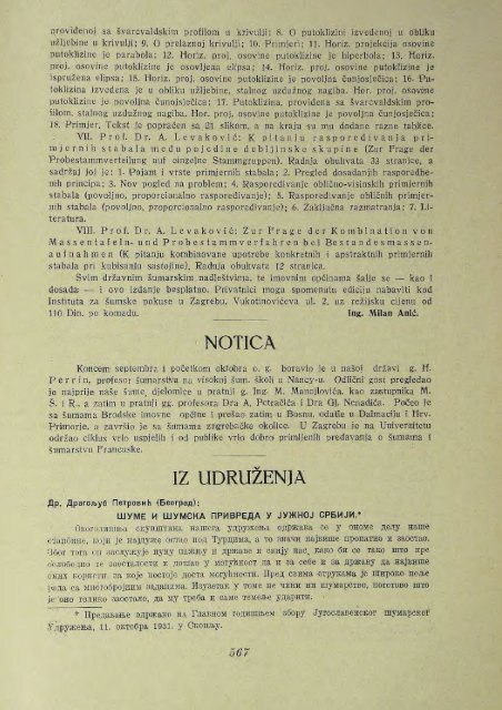 Å UMARSKI LIST 11/1931