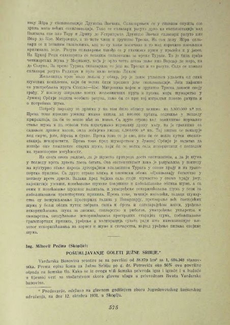 Å UMARSKI LIST 11/1931