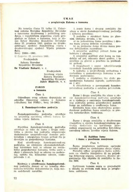 Å UMARSKI LIST 1-2/1962