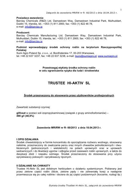 Trustee Hi-Aktiv SL po Komisji v 1 1+data+email - Sumi Agro