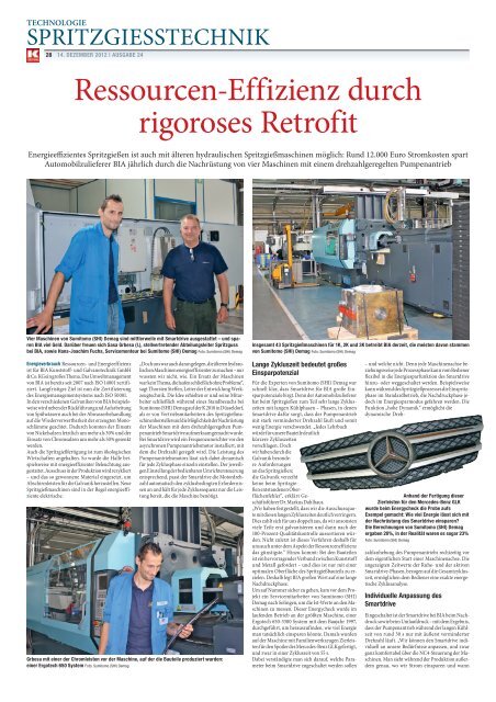 RessourcenEffizienz durch rigoroses Retrofit - Sumitomo (SHI)