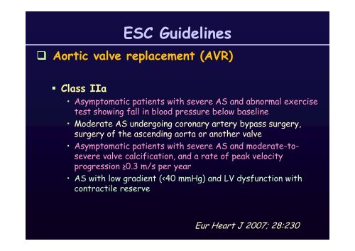 Aortic Stenosis: Aortic Stenosis - summitMD.com