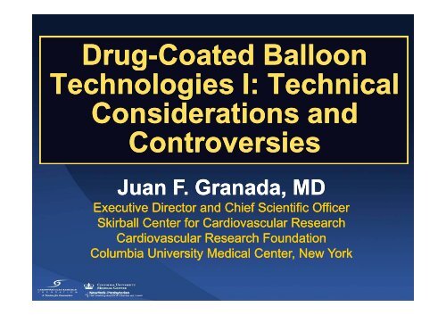 Drug Coated Balloon Drug-Coated Balloon ... - summitMD.com