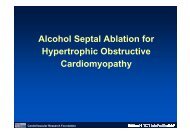 Alcohol Septal Ablation for Hypertrophic ... - summitMD.com