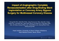 Impact of Angiographic Complete ... - summitMD.com