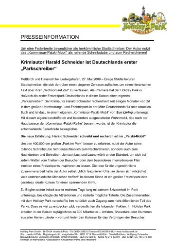 Der Holiday Park Krimi aus dem Sun Living Mobil