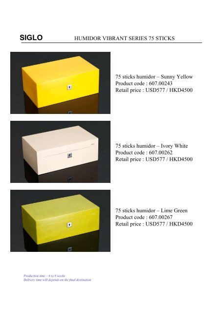 siglo accessories catalogue 2011 hk market - The Sun And The Moon.