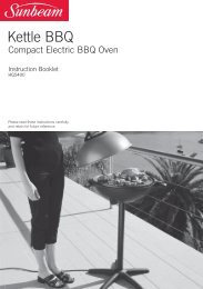 Compact Electric BBQ Oven - Sunbeam