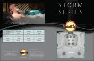 Storm Series - Sunbelt Spas