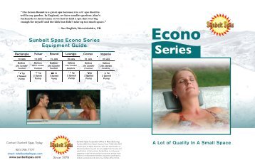 Series - Sunbelt Spas