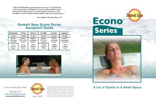 Series - Sunbelt Spas