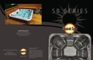 SB Series - Sunbelt Spas