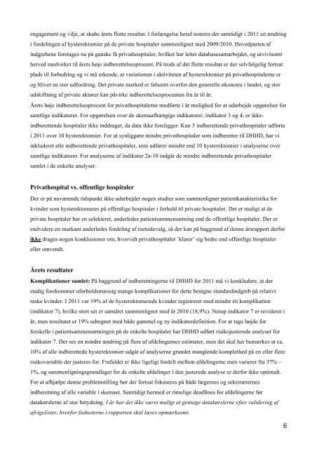 Dansk Hysterektomi og Hysteroskopi Database - DSOG