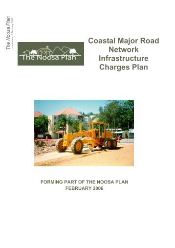 Coastal Major Road Network Infrastructure Charges Plan