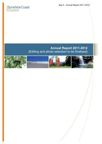 Annual Report 2011-2012 - Sunshine Coast Council - Queensland ...