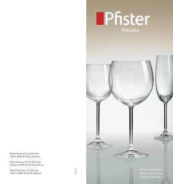 Pfister Natalie-Gläser