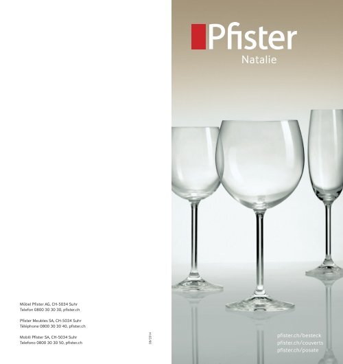 Pfister Natalie-Gläser