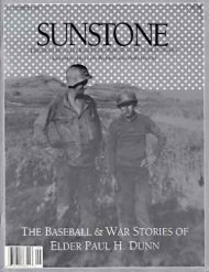 THE PAUL DUNN STORIES - Sunstone Magazine