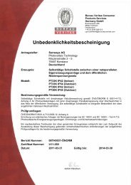 Zertifikate PT-Serie Österreich - Sunways AG
