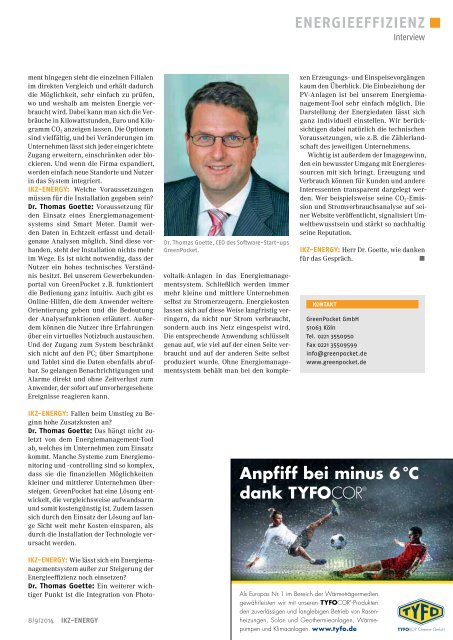 IKZ ENERGY - Ausgabe 8/9 2014