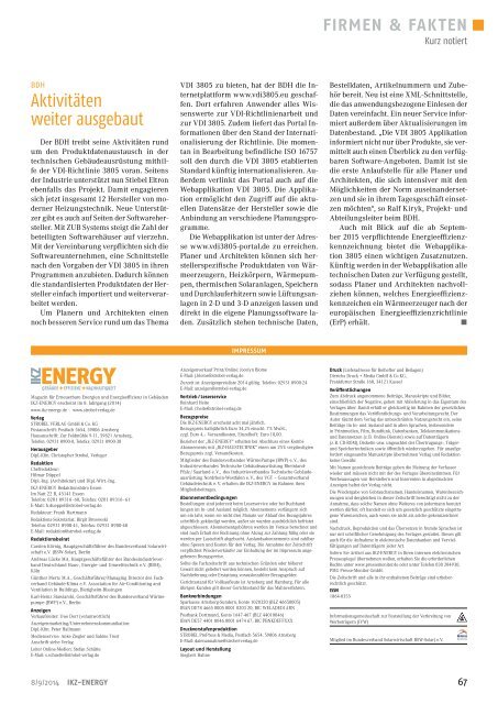 IKZ ENERGY - Ausgabe 8/9 2014