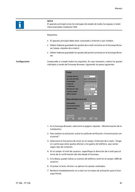 Manual [ES-PT] - Sunways AG