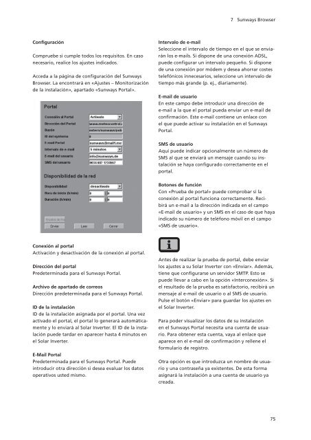 Manual de usuario Sunways Solar Inverter NT 2500 ... - Sunways AG