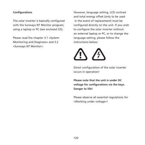 solar inverters - Sunways AG