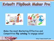 Make Marketing Effective and Eye-catching Business Catalogue from PDF