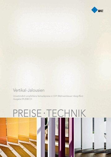 PREISE â¢ TECHNIK