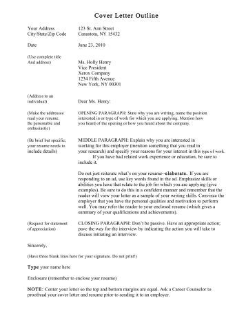 Student affairs cover letters samples