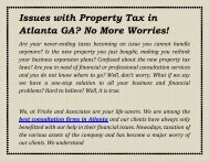 Issues with Property Tax in Atlanta GA? No More Worries!