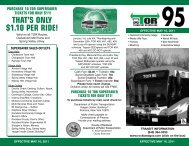 95 Bus Schedule - SUNY Rockland Community College