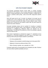 PhD positions at DIPC - Call August 2012 - Donostia International ...