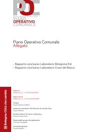 Piano Operativo Comunale Allegato - Comune di Bologna