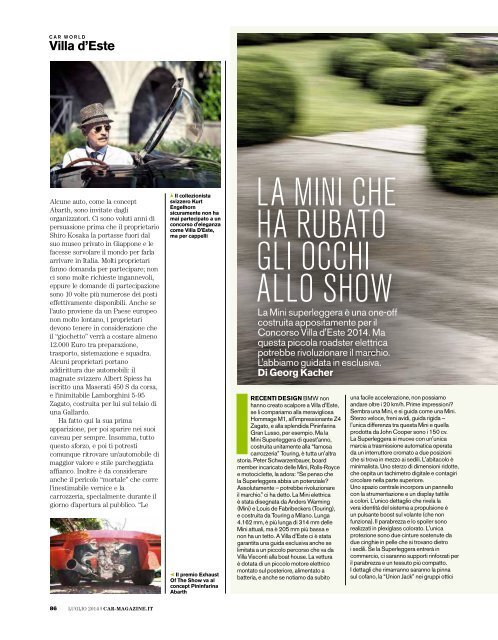 Car Italia Luglio 2014