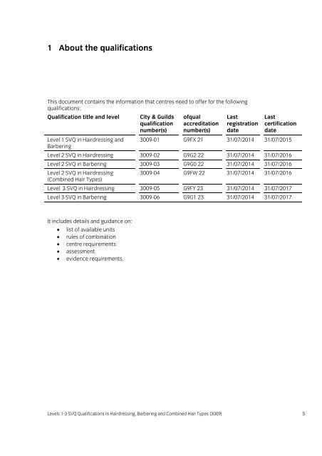 3009 SVQ Assessment handbook v2 - City & Guilds